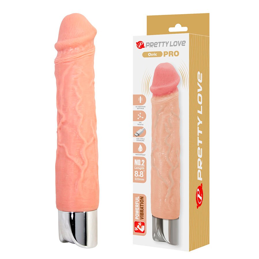 Mercadox PRETTY LOVE - OSRIC PRO VIBRADOR FLEXÍVEL E REALISTA