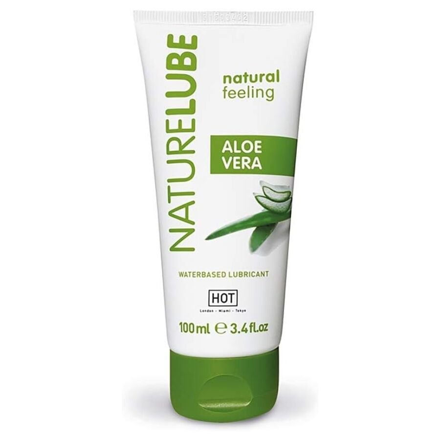Mercadox HOT - NATURE LUBE À BASE DE ÁGUA COM ALOE VERA 100 ML