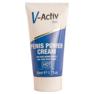 HOT – CREME PARA POTÊNCIA PENIANA V-ACTIV PARA HOMENS 50 ML