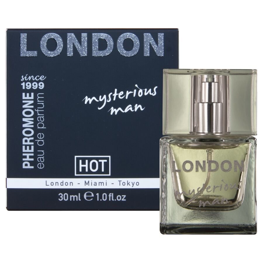 Mercadox HOT - PERFUME DE FEROMÔNIOS LONDRES HOMEM MISTERIOSO 30 ML