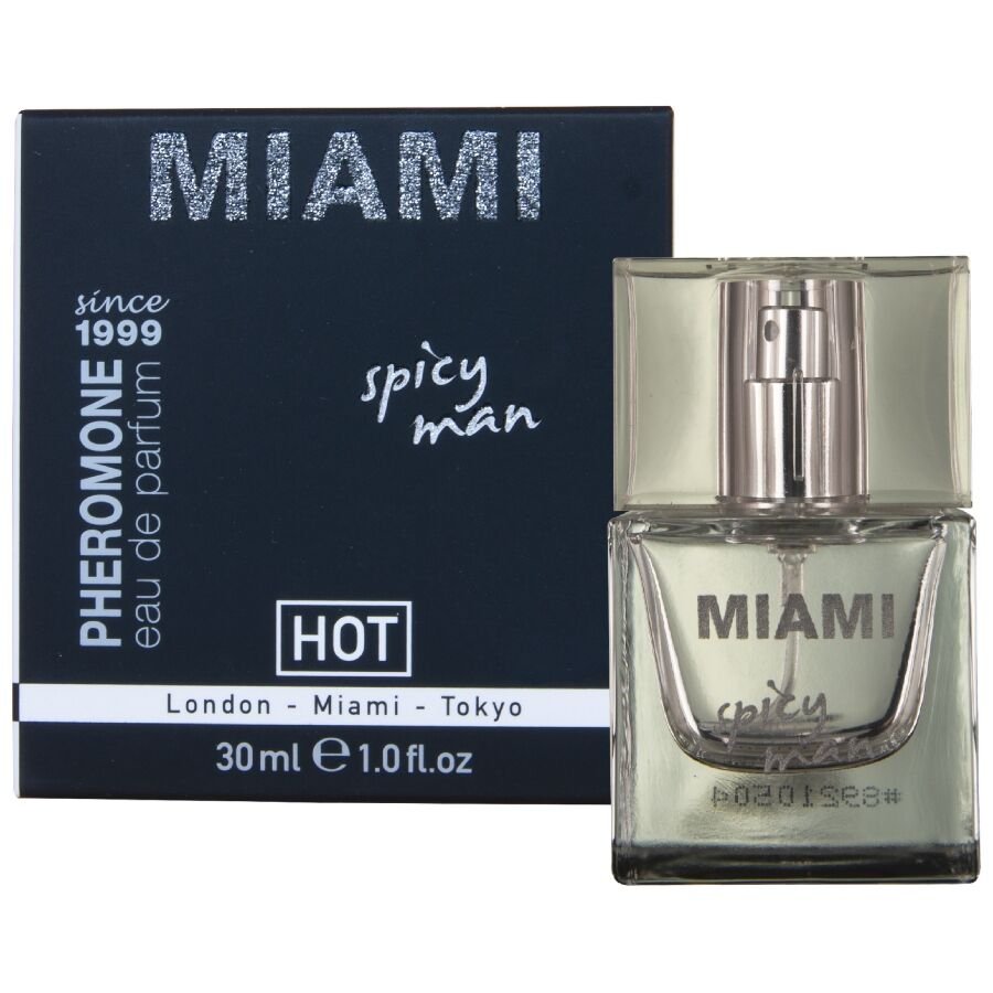 Mercadox HOT - PERFUME DE FEROMÔNIOS MIAMI SPICY MAN 30 ML