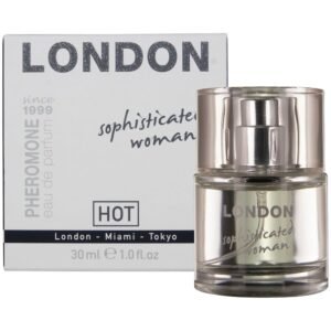 HOT – PERFUME DE FEROMÔNIOS LONDON MULHER SOFISTICADA 30 ML