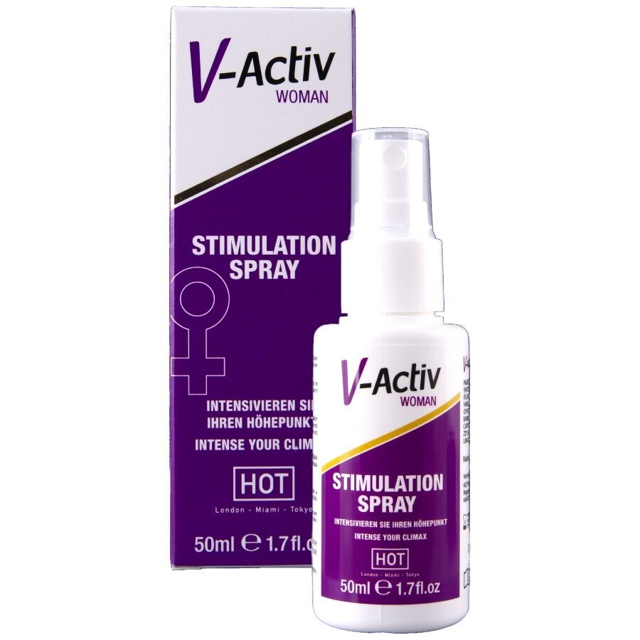 Mercadox HOT - SPRAY ESTIMULANTE V-ACTIV PARA MULHERES 50 ML