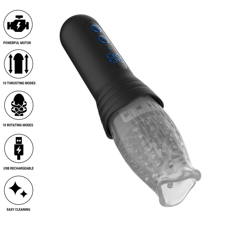 JAMYJOB - MASTURBADOR BLOW-R COM EMPURRAÇÃO E ROTAÇÃO - Image 2