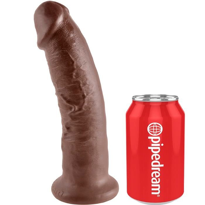 KING COCK - 9 DILDO MARROM 22.9 CM - Image 3