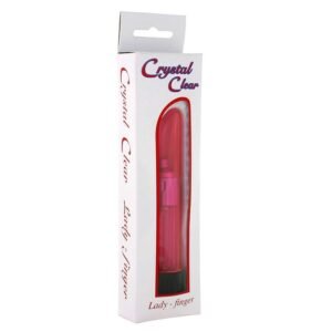SEVEN CREATIONS – VIBRADOR CRISTAL TRANSPARENTE SENHORA ROSA