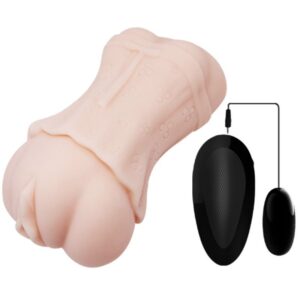 CRAZY BULL – MASTURBADOR DE VAGINA PELE DE GUA COM BALA VIBRANTE 2