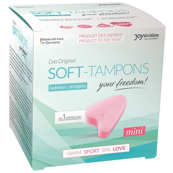 Mercadox JOYDIVISION SOFT-TAMPONS - ORIGINAL SOFT-TAMPONS MINI 3 UDS