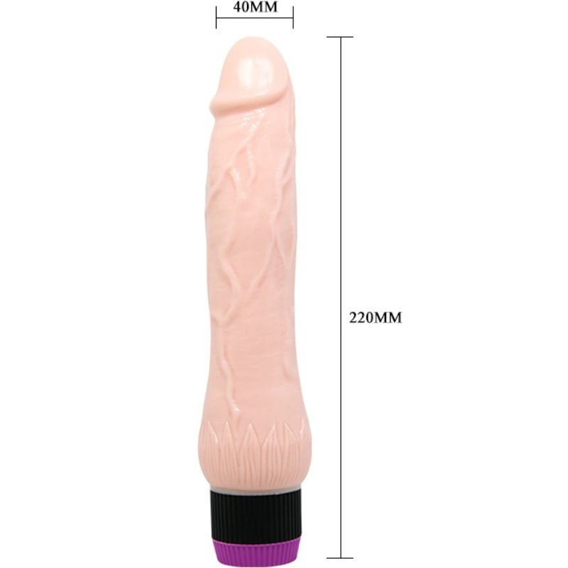 BAILE - ADOUR CLUB VIBRADOR REALÍSTICO BASE LARGA 22 CM - Image 3