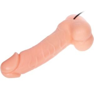 BAILE – VIBRAO E ROTAO DILDO DONG REALISTA 20 CM