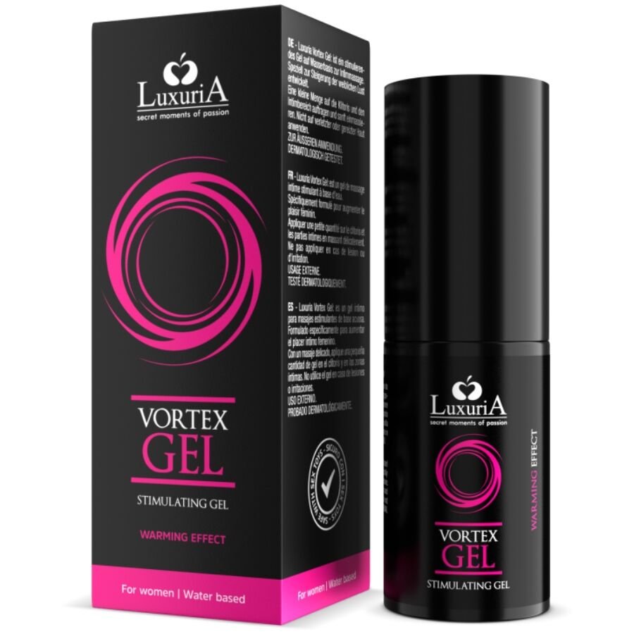 Mercadox INTIMATELINE LUXURIA - VORTEX GEL EFEITO AQUECEDOR 30 ML