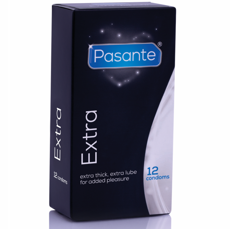 Mercadox PASANTE - PRESERVATIVO EXTRA EXTRA GROSSO DE 12 UNIDADES