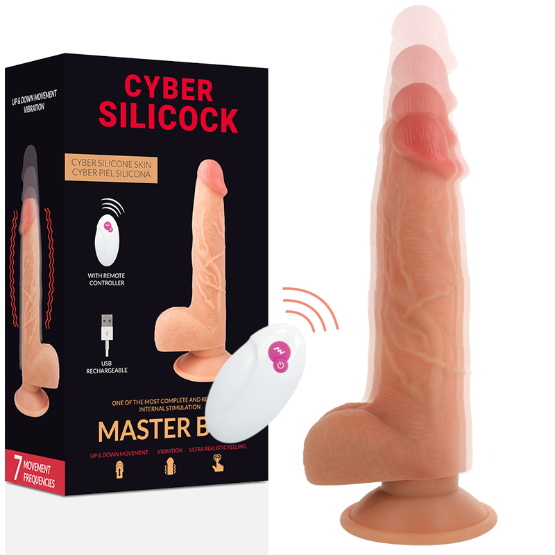 Mercadox CYBER SILICOCK - CONTROLE REMOTO REALÍSTICO MASTER BEN 23.88 CM -O- 4.3 CM