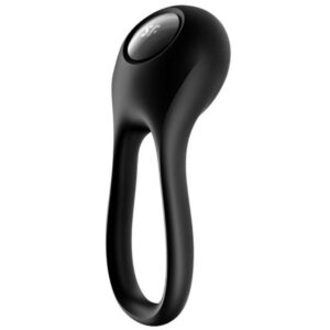 SATISFYER – VIBRADOR MAJESTIC DUO RING PRETO