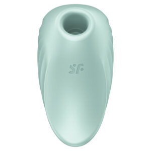 SATISFYER – ESTIMULADOR E VIBRADOR DE PULSO DE AR PEARL DIVER VERDE