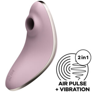SATISFYER – VULVA LOVER 1 ESTIMULADOR E VIBRADOR DE PULSO DE AR VIOLETA