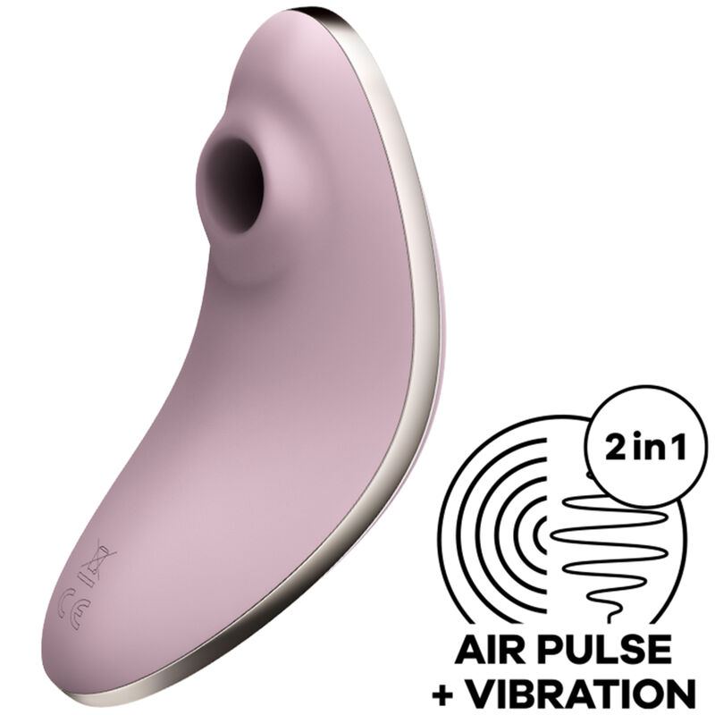 Mercadox SATISFYER - VULVA LOVER 1 ESTIMULADOR E VIBRADOR DE PULSO DE AR VIOLETA