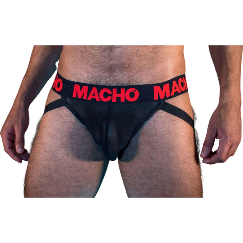 Mercadox MACHO - MX26X2 JOCK PRETO/VERMELHO S