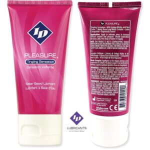 ID PLEASURE – LUBRIFICANTE  BASE DE GUA TINGING SENSATION TRAVEL TUBE 60 ML