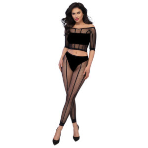 CHILIROSE – CR 4647 TOP E LEGGINS PRETO S/M