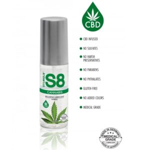 STIMUL8 – LUBRIFICANTE HÍBRIDO DE CANNABIS S8 50 ML