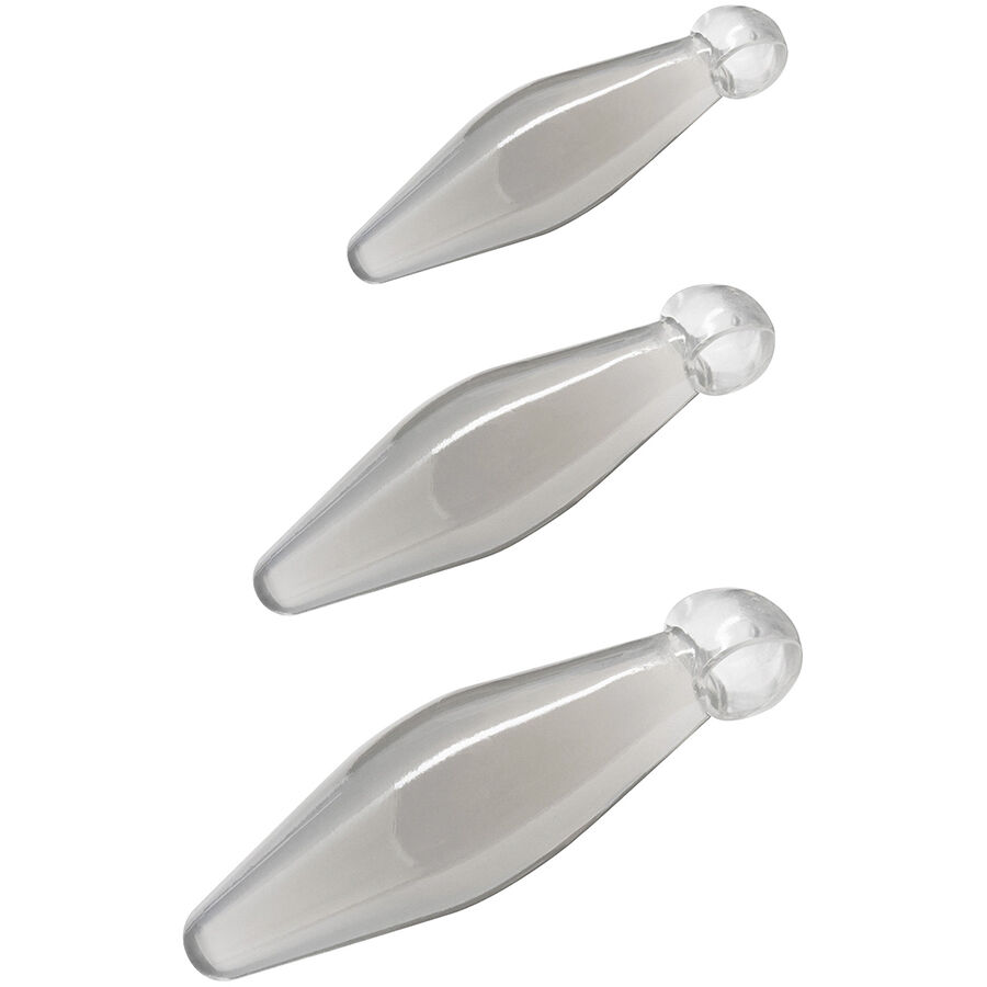 Mercadox TOYJOY - ANAL PLAY FINGER RIMMER 3 PEÇAS TRANSPARENTE
