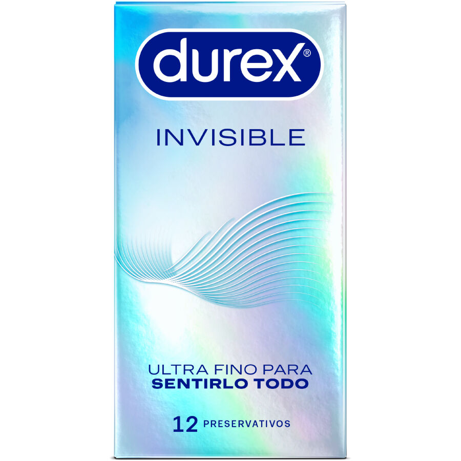 Mercadox DUREX - PRESERVATIVOS ULTRA FINOS INVISÍVEIS 12 UNIDADES
