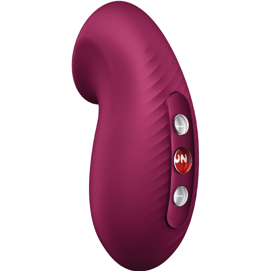 Mercadox FUN FACTORY - VIBRADOR DESIRE AIR PULSE VERMELHO VINHO