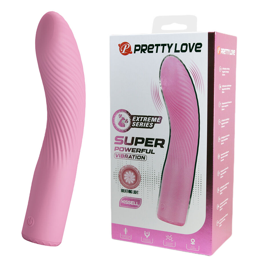 Mercadox PRETTY LOVE - KISELL VIBRADOR ROSA PARA PONTO G