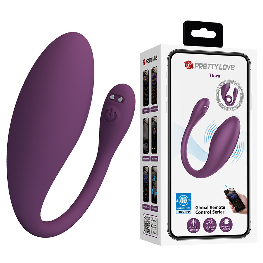 Mercadox PRETTY LOVE - DORA VIBRADOR INVISÍVEL COM APLICATIVO GRÁTIS