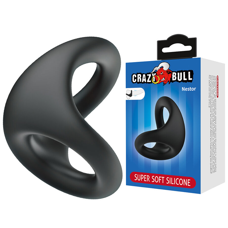 Mercadox CRAZY BULL - NESTOR ANEL ERGONÔMICO PARA PÊNIS E TESTÍCULOS