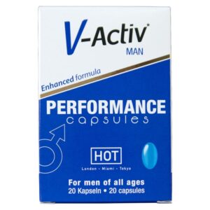 HOT – V-ACTIV CAPS MAN 20 UNIDADES