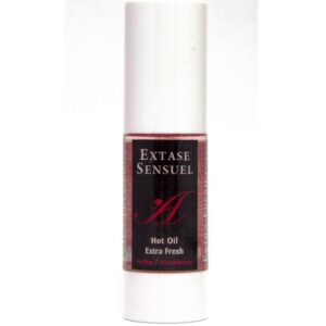 EXTASE SENSUAL – ÓLEO DE MASSAGEM COM EFEITO MORANGO EXTRA FRESCO 30 ML