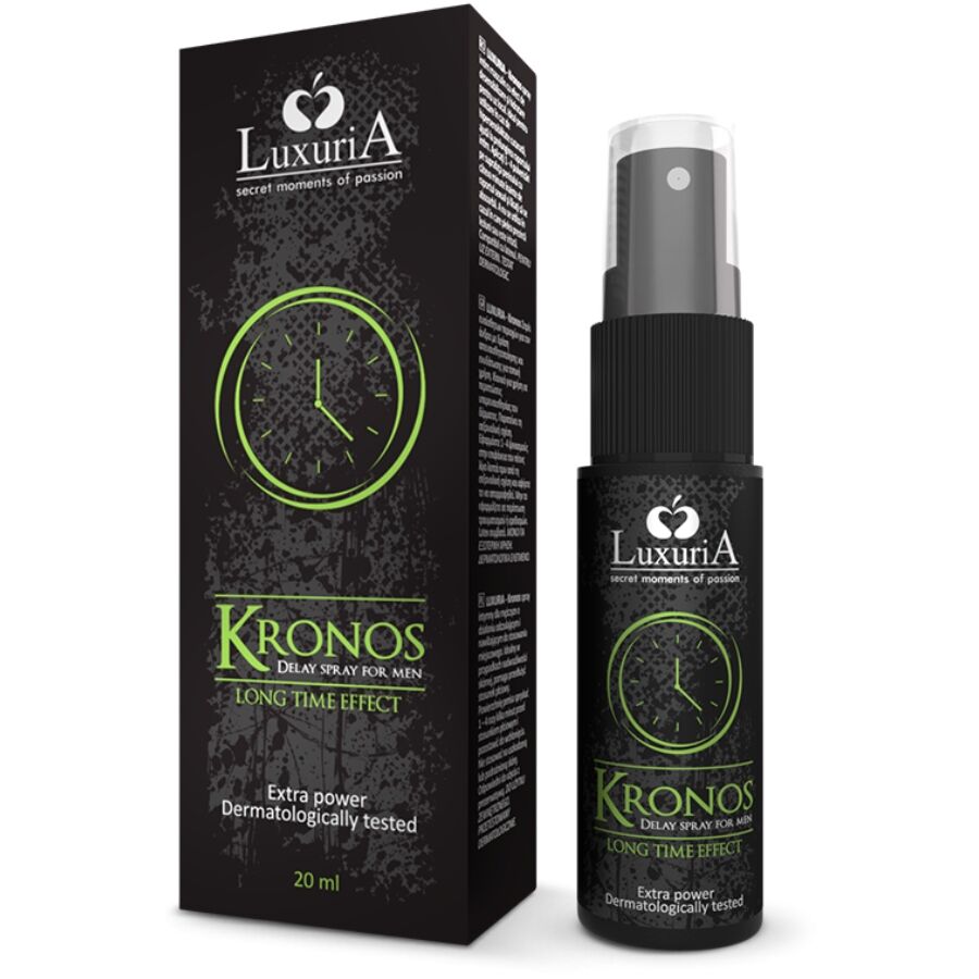 Mercadox INTIMATELINE LUXURIA - KRONOS RETARDANT SPRAY EFEITO DESSENSIBILIZANTE 20 ML