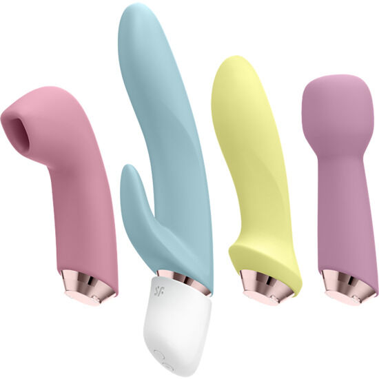 Mercadox SATISFYER - MARVELOUS FOUR CONJUNTO VIBRADOR E PULSO DE AR