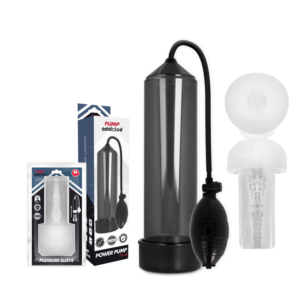 PUMP ADDICTED – RX3 PRETO COM MANGA DE PRAZER
