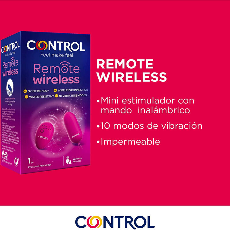 CONTROL - CONTROLE REMOTO SEM FIO DO MASSAGER PESSOAL - Image 3