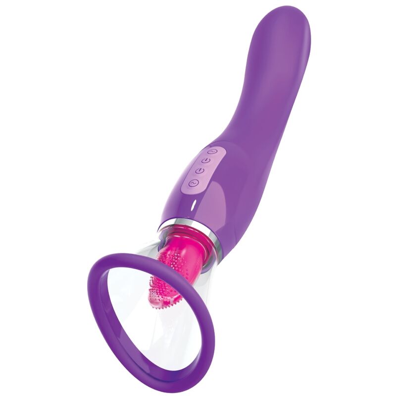 Mercadox FANTASY FOR HER - SUCKER DE CLITÓRIS LÍNGUA ESTIMULANTE VIOLETA