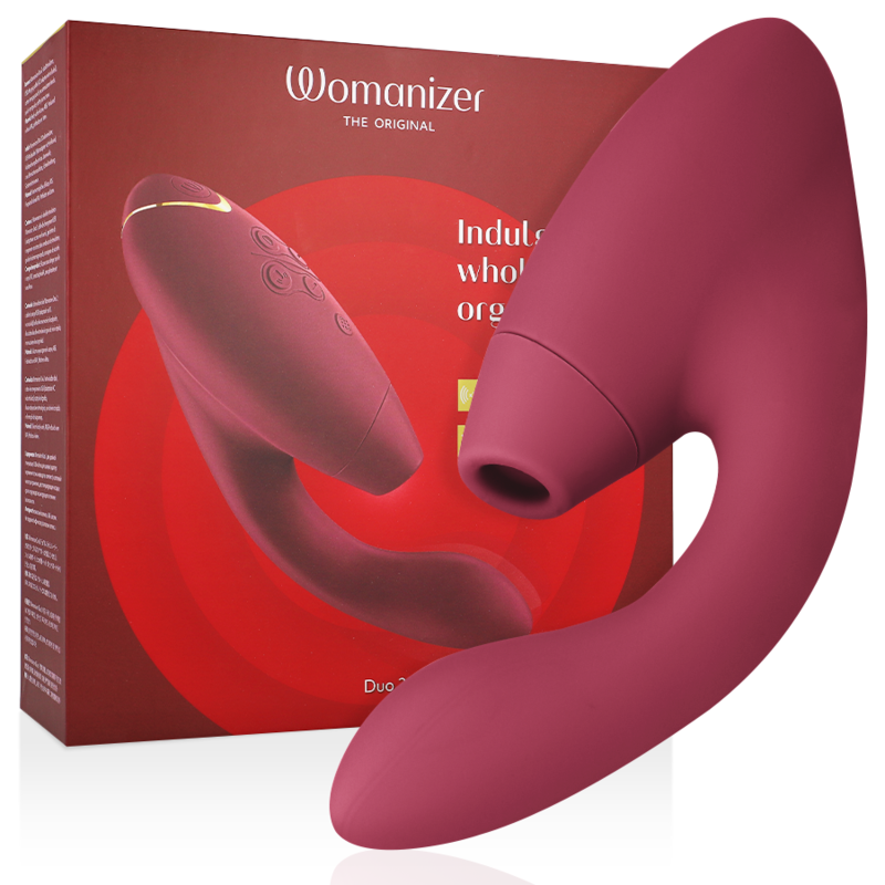 Mercadox WOMANIZER - DUO 2 ESTIMULADOR BORDEAUX