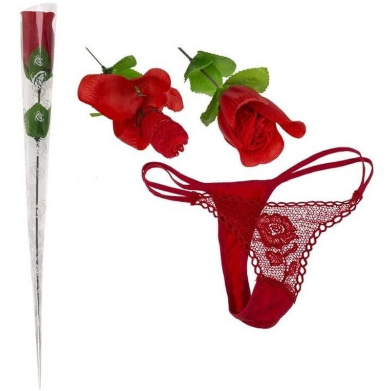 Mercadox DIABLO PICANTE - ROSE CONVERSÍVEL EM TANGA