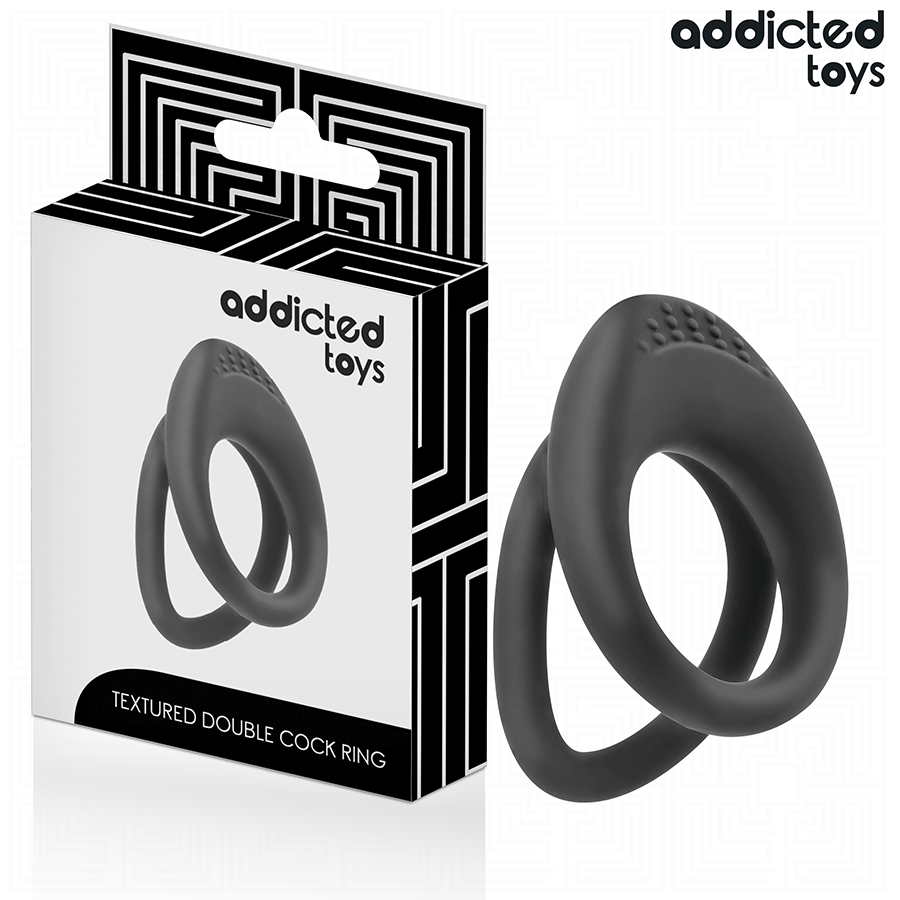 Mercadox ADDICTED TOYS - ANEL DE PÊNIS COM DUPLA TEXTURA