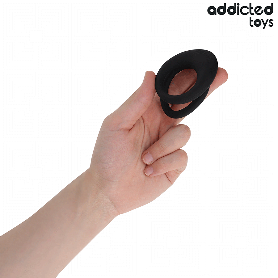ADDICTED TOYS - ANEL DE PÊNIS COM DUPLA TEXTURA - Image 2