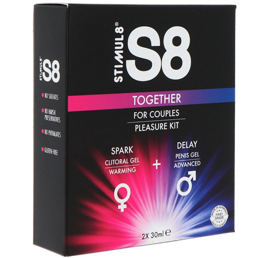 Mercadox STIMUL8 - S8 TOGETHER KIT CASAL 2 X 30 ML