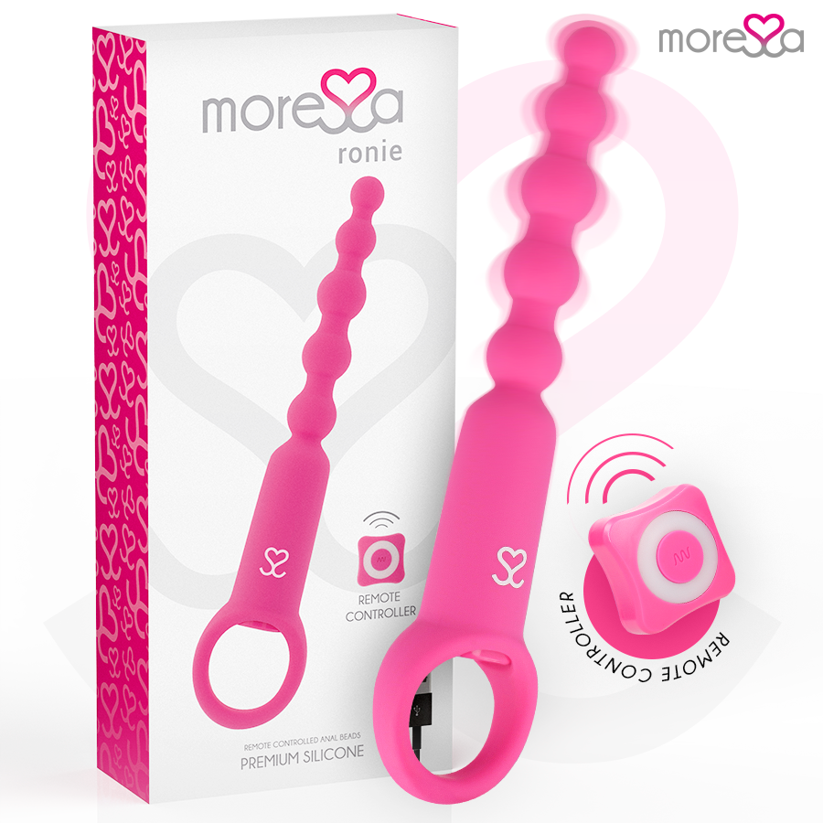 Mercadox MORESSA - RONIE CONTROLE REMOTO PRAZER ANAL ROSA