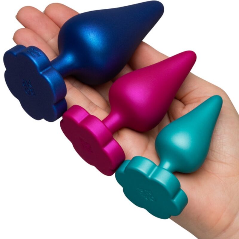 ROMP - KIT DE TREINAMENTO ANAL LUSTER P/M/G COM BASE EM FORMATO DE FLOR - Image 2