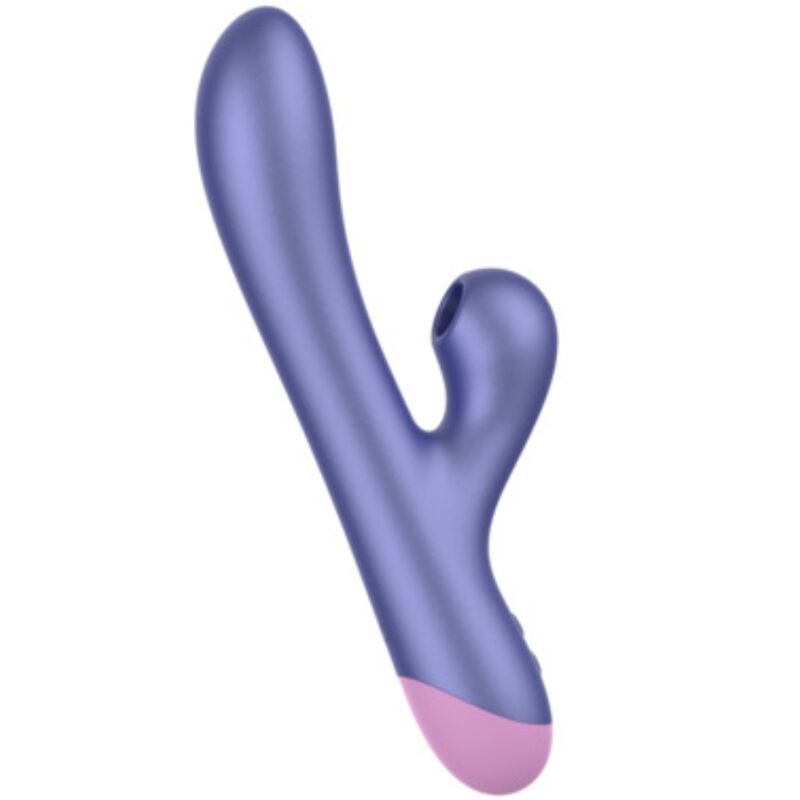 Mercadox ROMP - PULSE RABBIT VIBRADOR DUPLO PARA PONTO G AZUL ELÉTRICO