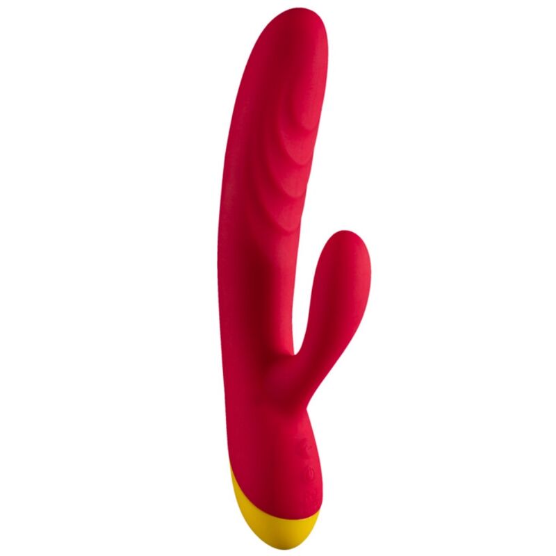 Mercadox ROMP - JAZZ VIBRADOR COELHO RECARREGÁVEL VERMELHO