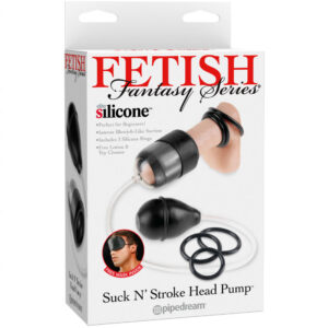 FETISH FANTASY SERIES – SÉRIE DE GLÂNDULAS DE SUCÇÃO COM ANÉIS DE AUMENTO