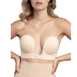 BYE-BRA – SUTI SEM ALAS EN U BEIGE COPO A
