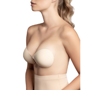 BYE-BRA – SUTI INVISÍVEL BEIGE COPO A